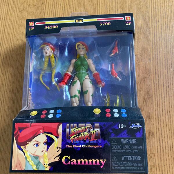 Jada Toys ストリートファイターII ウルトラフィギュア キャミィ 未開封