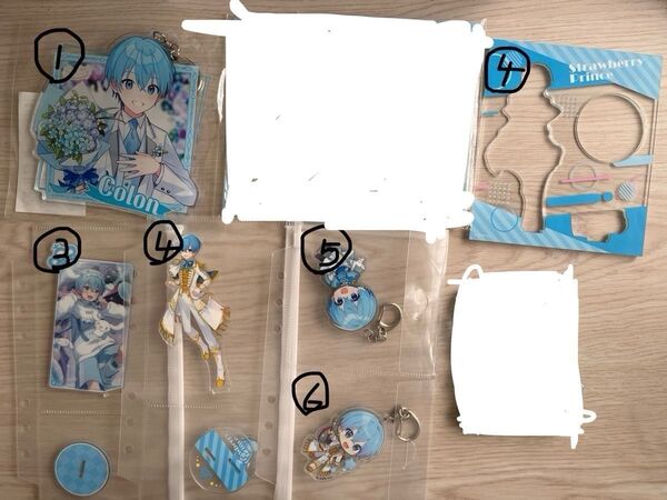 すとぷり ころん 缶バッジ ブロマイド アクスタ アクキー アクスタケース カードホルダー
