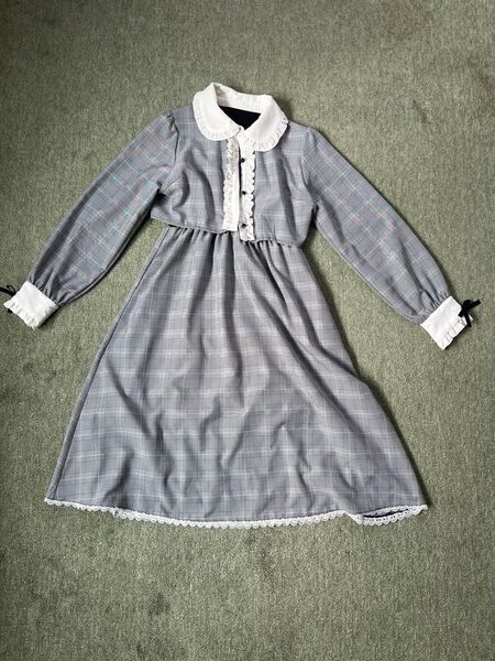 夢展望 フリルリボンセットアップ風ワンピース DearMyLove