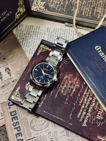 GRAND SEIKO SBGX061 グランドセイコー セイコー 9F62-0AB0 ブラック系文字盤 クォーツ 腕時計
