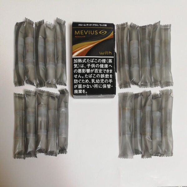 プルームテックプラス ウィズ プレミアムゴールド純正カートリッジ 未開封20本