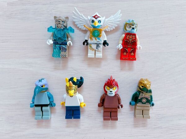 LEGO 正規品 チーマシリーズ ミニフィグ まとめ売り 7体セット