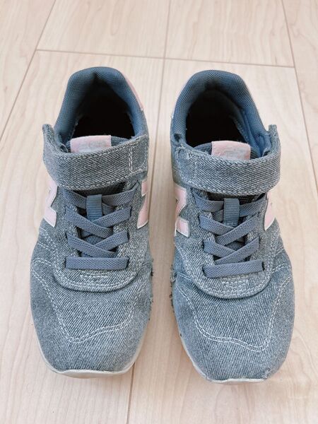 New Balance 373 キッズ スニーカー デニム 21cm