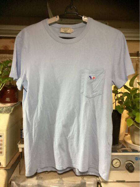 Maison Kitsune Tシャツ ライトブルー