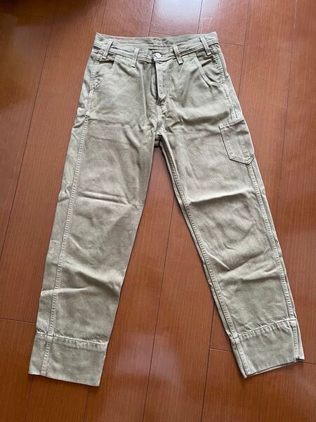 Levi’s Red リーバイスレッド STAY LOOSE ワークパンツ W28 L30 カーキ