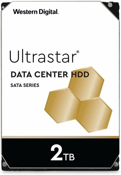未開封 HUS722T2TALA604 WD/HGST Ultrastar 2TB SATA 3.5インチHDD ①
