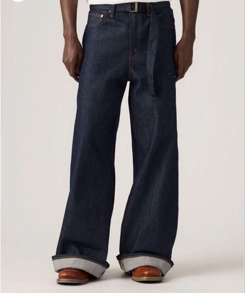 Levi's x sacai Denim Pants Indigo w30 デニムパンツ リーバイス デニム