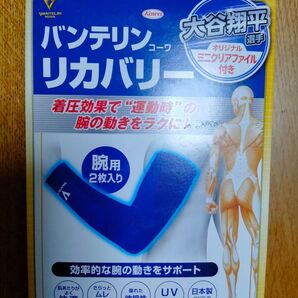 バンテリンコーワリカバリー 腕用 ふつう〜大きめサイズ ブリリアントブルー 2枚入り