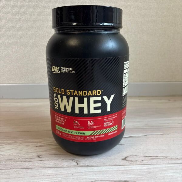 Optimum Nutrition Gold Standard 100% Whey大人気プロテイン907g未開封新品