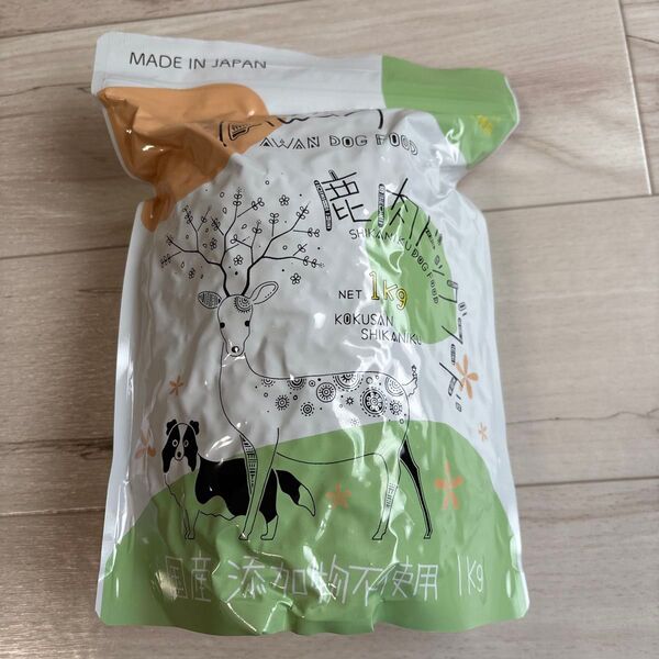 エーワンAWAN DOG FOOD 国産無添加ドッグフード 鹿肉 1kg
