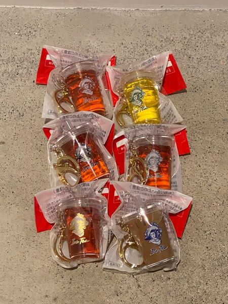 KIRIN 午後の紅茶 アイスティーキーホルダー 第2弾 全6種コンプリートセット