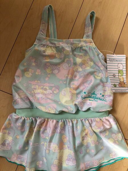 すみっコぐらし 女の子ワンピース水着 110サイズ