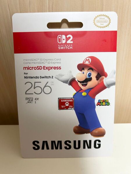 Samsung microSD Express 256GB マイクロSDカード Switch2