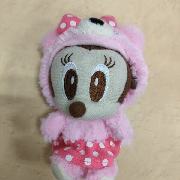 ディズニー babyミニー ぬいぐるみ キーホルダー ベアー ミニーマウス