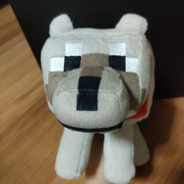 マインクラフト マイクラ オオカミ ぬいぐるみ