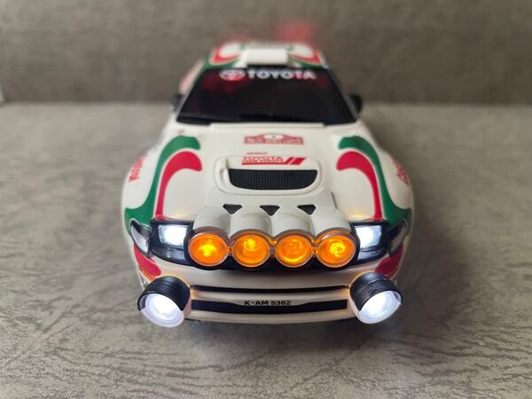 京商ミニッツ TOYTA CELICA TURBO 4WD NO.7 WRC 1993 ユハ・カンクネン・LED仕様