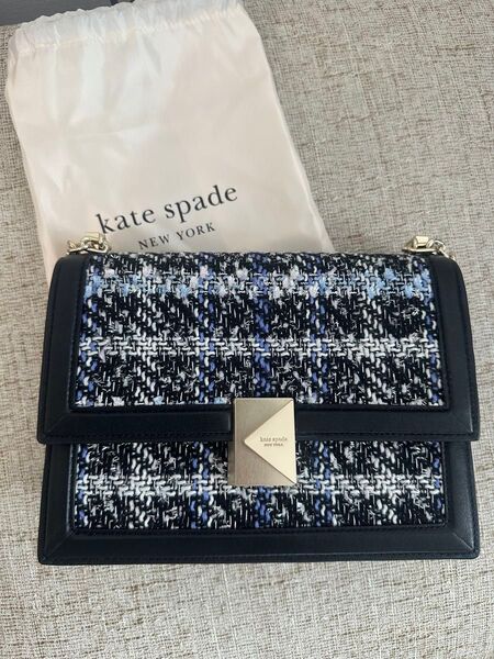 kate spade new york ショルダーバッグ ツイード