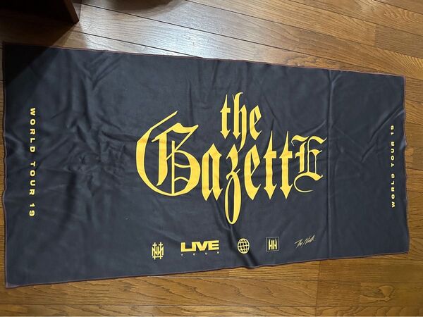 the gazette ninth ワールドツアー バスタオル ガゼット