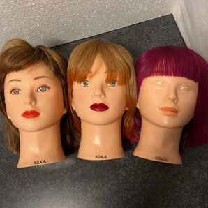 NBAA カットウィッグ3個セット