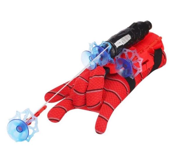 スパイダー ランチャー ウェブシューティング グローブ おもちゃ 男の子