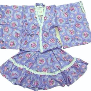 ★新品・未使用(自宅保管) Nissen(ニッセン)セパレートタイプの浴衣セット140cmです☆ ペチコート付き!
