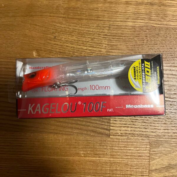 メガバス カゲロウ100F GP RED HEAD 新品未使用