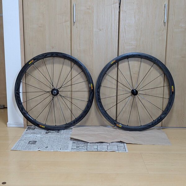 MAVIC Cosmic carbon 40 クリンチャー ホイールセット