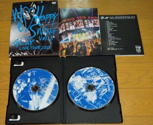 GLAYグッズLIVE TOUR 2022 We Love Happy Swing Vol.3 .DVD