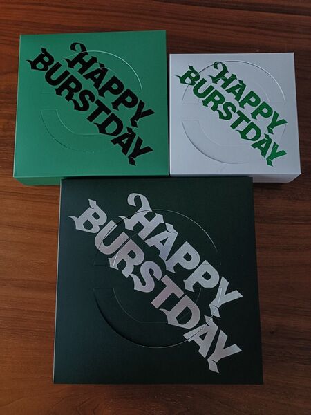【開封済】SEVENTEEN HAPPY BURSTDAY アルバム3形態セット
