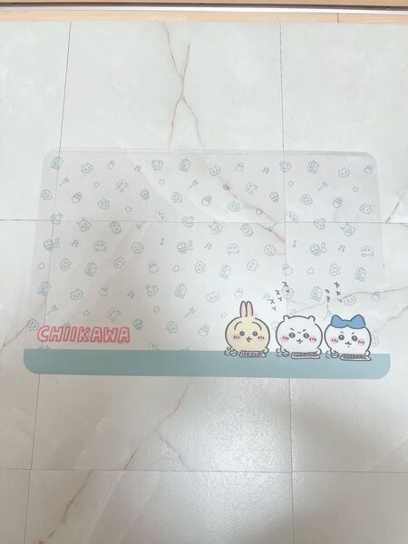 KOIZUMI コイズミ学習机メモがはさめるミニデスクマット ちいかわ
