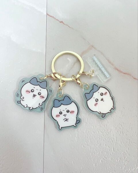 ちいかわ 東京みやげ 分けられる!3連アクリルチャーム ハチワレ