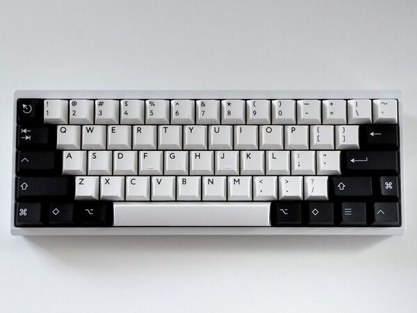 Neo60 Core ホワイト・銅ウエイト・PPプレート・有線ホットスワップ・メカニカルキーボード