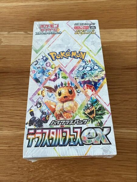 【新品未開封・シュリンク付き】ポケモンカード テラスタルフェスex BOX ハイクラスパック