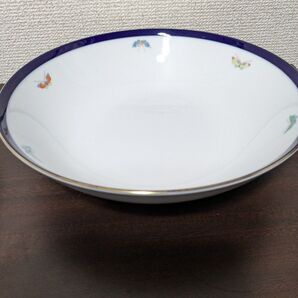 深川製磁 大鉢サラダボウル 蝶柄