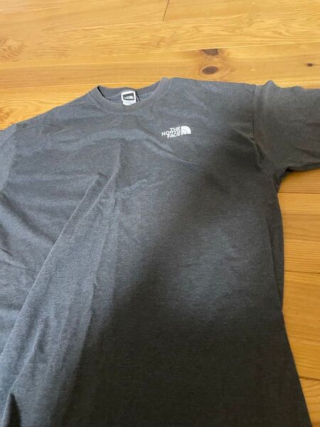 THE NORTH FACE Tシャツ グレー Lサイズ ノースフェイス 半袖 古着
