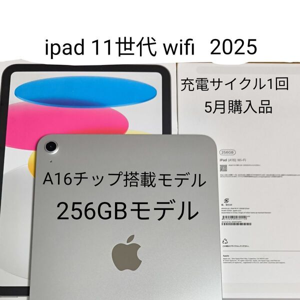 ipad 11インチ 第11世代 wifi 256GB シルバー
