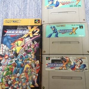スーパーファミコン ロックマンシリーズ ソフト4本セット
