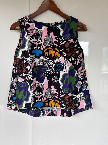 UNIQLO marimekko ユニクロ マリメッコ ノースリーブ XS 子供服 キッズにも
