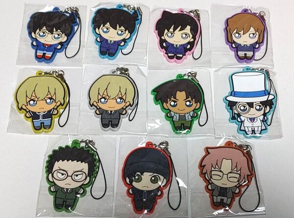 名探偵コナン ラッキーくじ ZERO COLLECTION ぬいラバーストラップ 全種セット