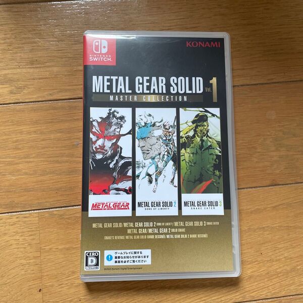 中古 Nintendo Switch メタルギアソリッド MASTER COLLECTION マスターコレクション