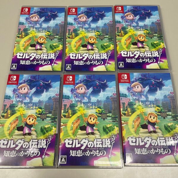 中古 Nintendo Switch ゼルダの伝説 知恵のかりもの 6本セット