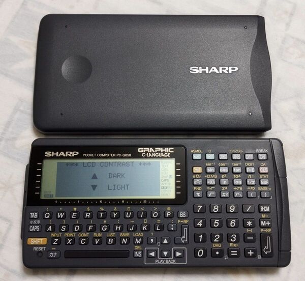 PC-G850 ポケットコンピュータ SHARP 動作確認済み