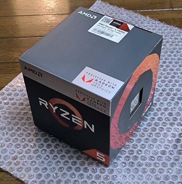 AMD Ryzen5 2400G BOX 中古・動作品