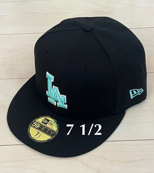 【ショップ別注限定】 NEWERA ニューエラ 59FIFTY “ティファニーブルー Tiffany Blue” ドジャース LA