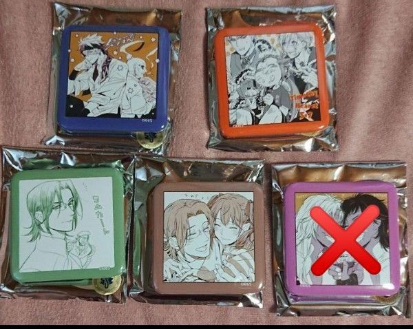 D.Gray-man Dグレ POPUP SHOP ましかくカンバッジ