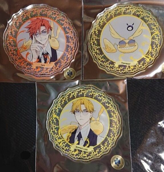 D.Gray-man Dグレ カフェ TheキャラCAFE ラメアクリルコースター