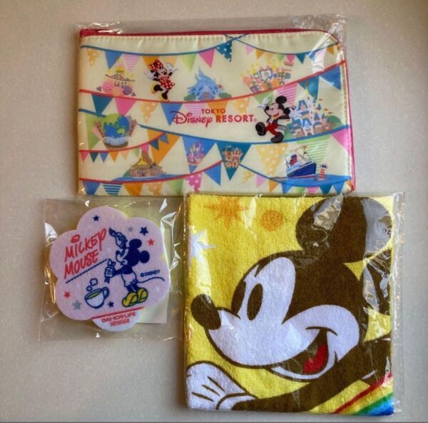 希少非売品ディズニーミッキーマウス三点セット
