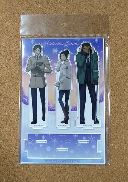 劇場版 名探偵コナン 隻眼の残像(フラッシュバック)アクリルスタンドセット 諸伏&上原&大和 長野県警
