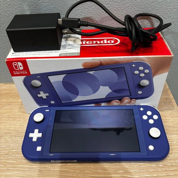 【初期化済】Nintendo Switch Lite HDH-001ブルー スウィッチ ライト 任天堂