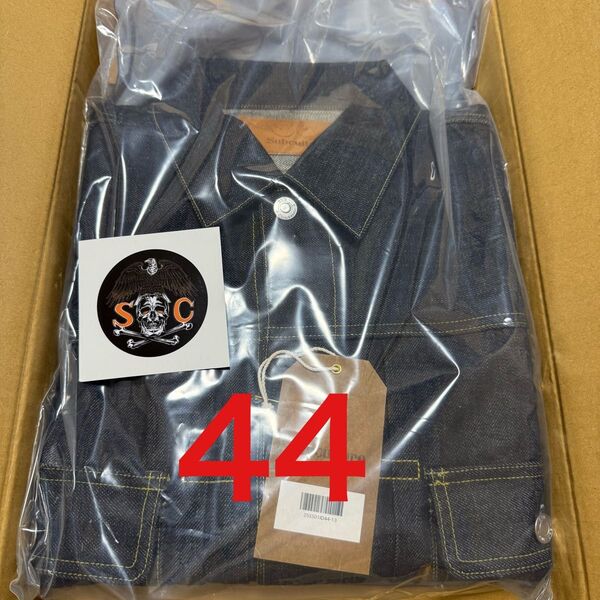 44 S07XX IRON INDIGO RIGID SUBCULTURE サブカルチャー デニムジャケット Gジャン